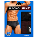 Macho Star I.E Mens Brief (Pack Of 2)