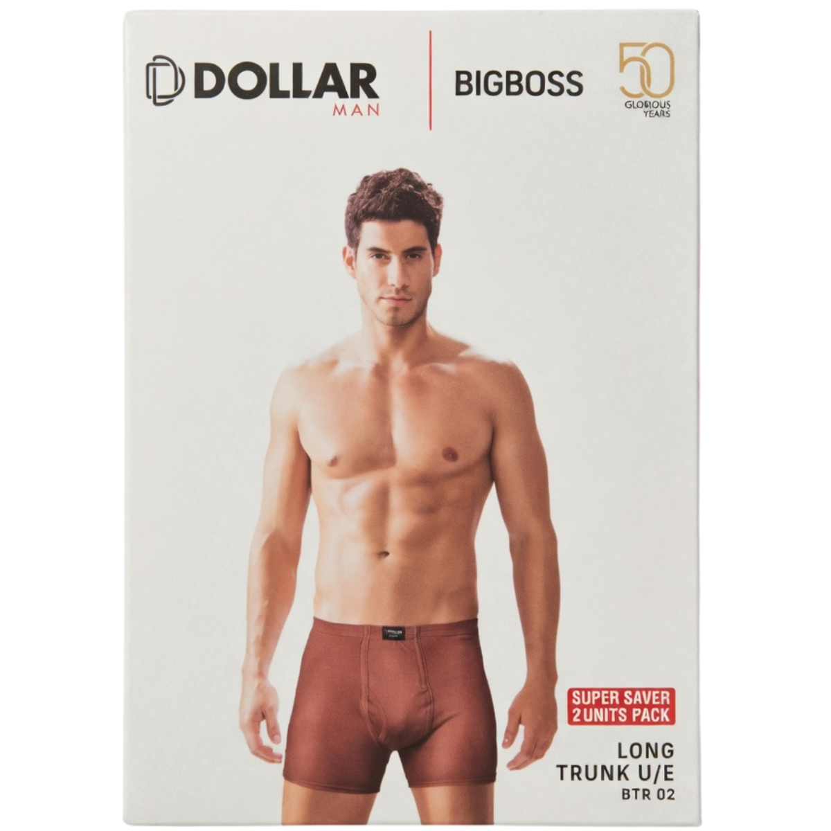 151 Dollar Bigboss Mens Long Trunk I.E (Pack Of 2) - Image 1