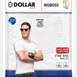 Dollar Bigboss Mens White Vest RNS (Pack Of 2)