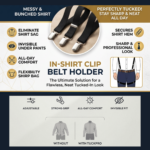 In-Shirt Clips Shirt Holder Belt - Image 4