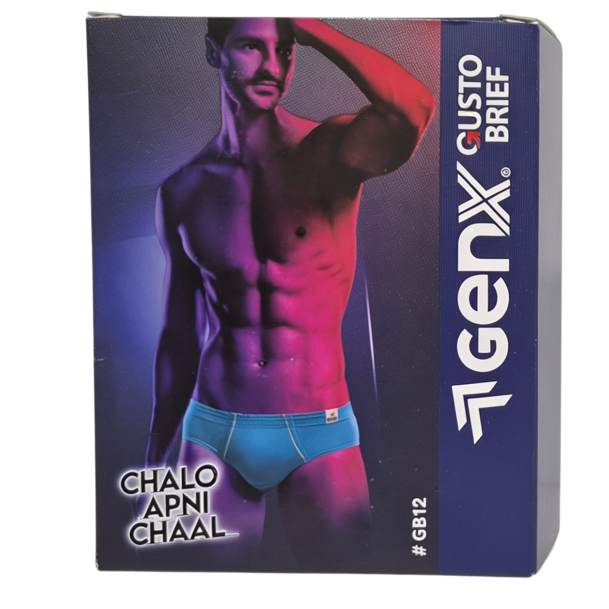 250 Lux Genx Mens Brief I.E (Pack Of 2) - Image 1
