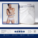 Vip Signor Mens Brief (Only White)