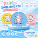 Kids Swim Fancy Cap - Image 3