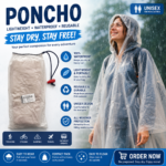 Poncho Raincoat Medium Quality