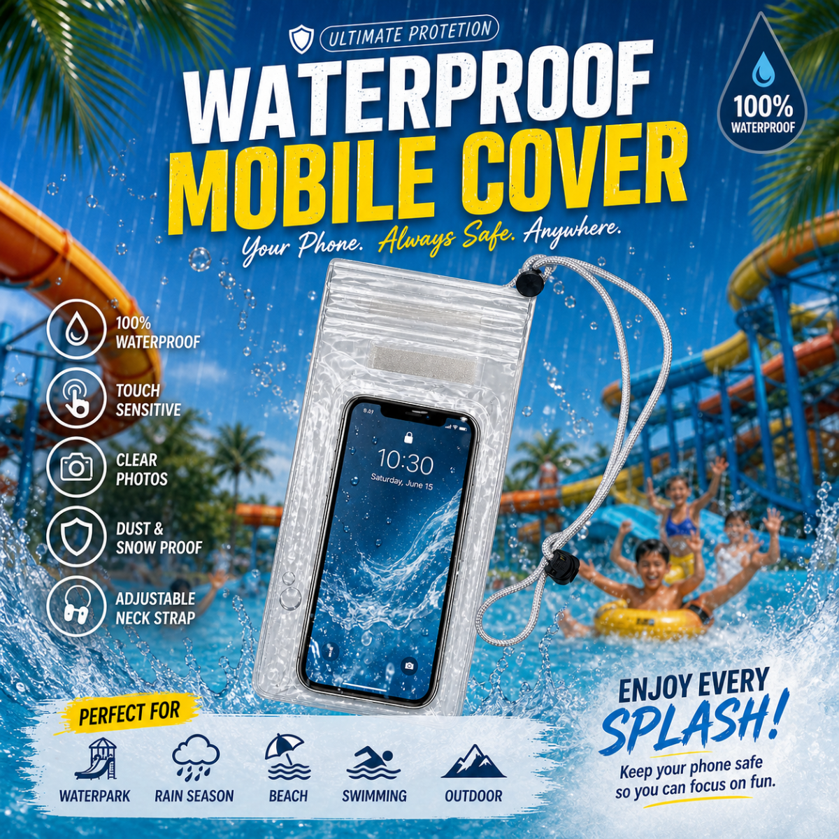 318 Mobile Cover Protect From Rain - Image 1
