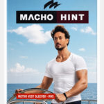 Macho Hint Plain White RNS Vest For Mens (Pack Of 2) - Image 3
