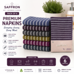 Saffron Napkin (Pack Of 6) - Image 3