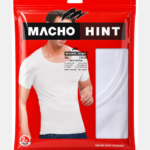 Macho Hint Plain White RNS Vest For Mens (Pack Of 2)