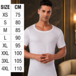 Dixcy Scott Mens White RNS Vest (Pack Of 2) - Image 2