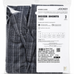 Jockey #1222 Mens Boxer Shorts (Pack of 2) - Image 2