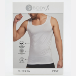BodyX Mens Vest Micromodal Fabric (Pack of 1)