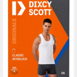 Dixcy Classic Interlock Mens Vest (Pack of 1) - Image 3